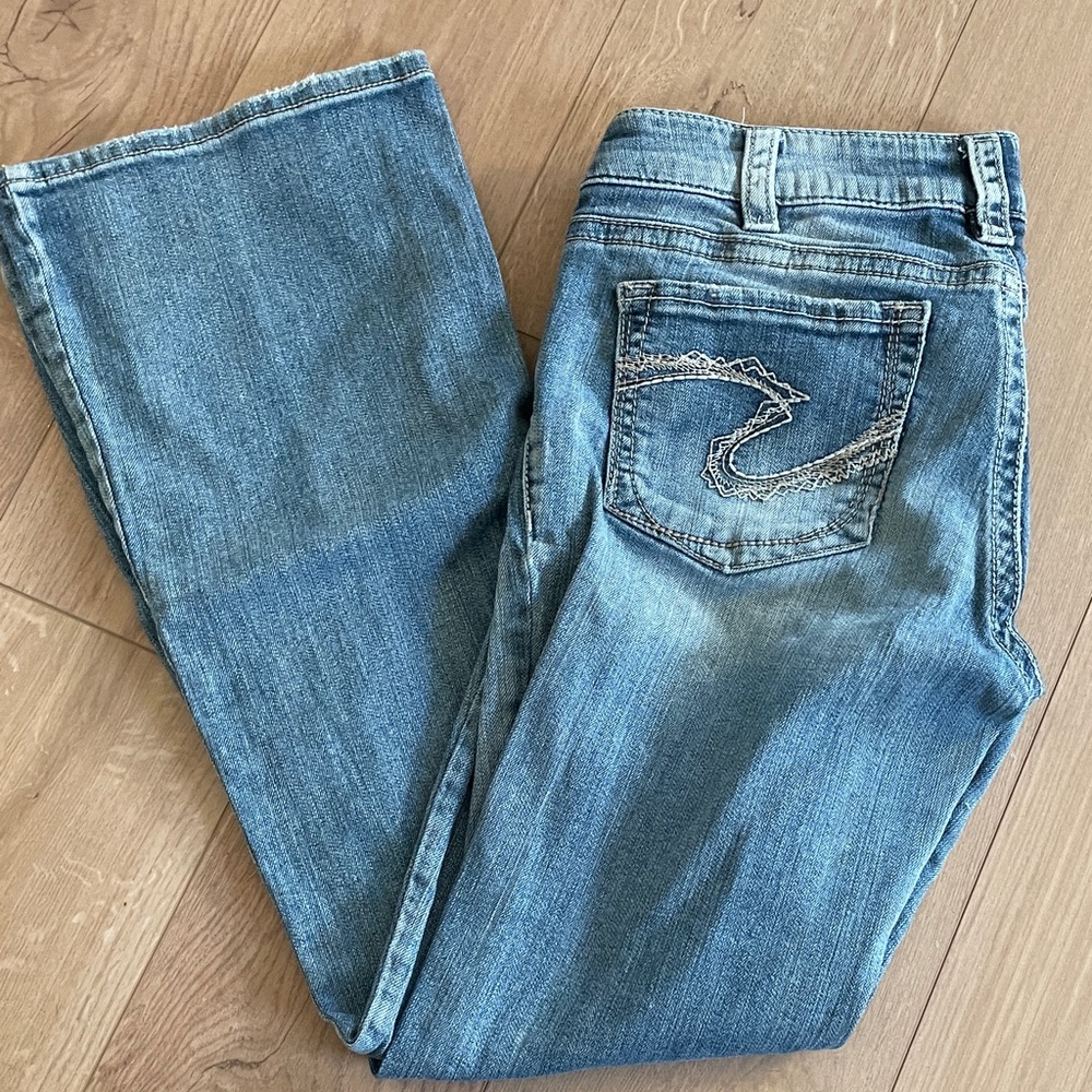 Silver jeans